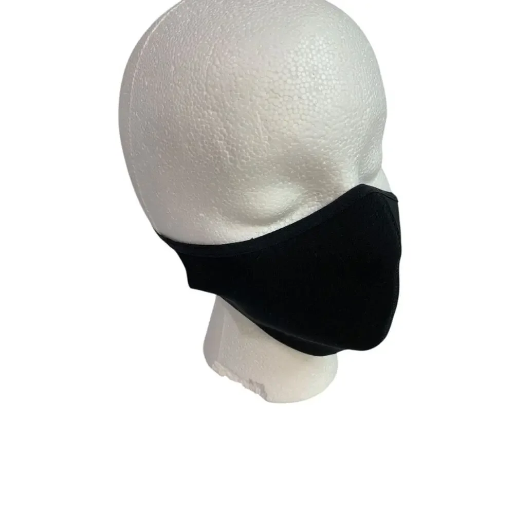 Pack of 4 New Adidas Face Covers Adult Black H08836 Washable